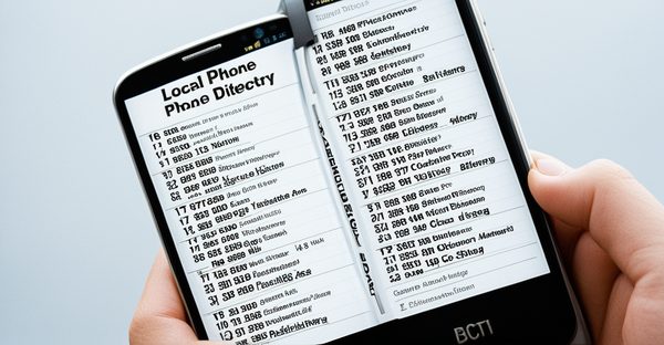 Das örtliche telefonbuch: ihre praktische anlaufstelle für kontakte